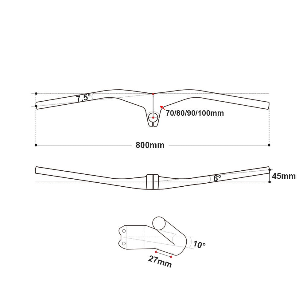 MTB handlebar HB040