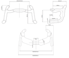 Road handlebar HB017