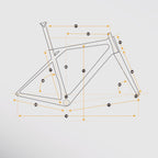 Gravel Bicycle Frame CF-ORGE-002