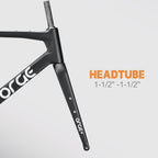 Gravel Bicycle Frame CF-ORGE-002