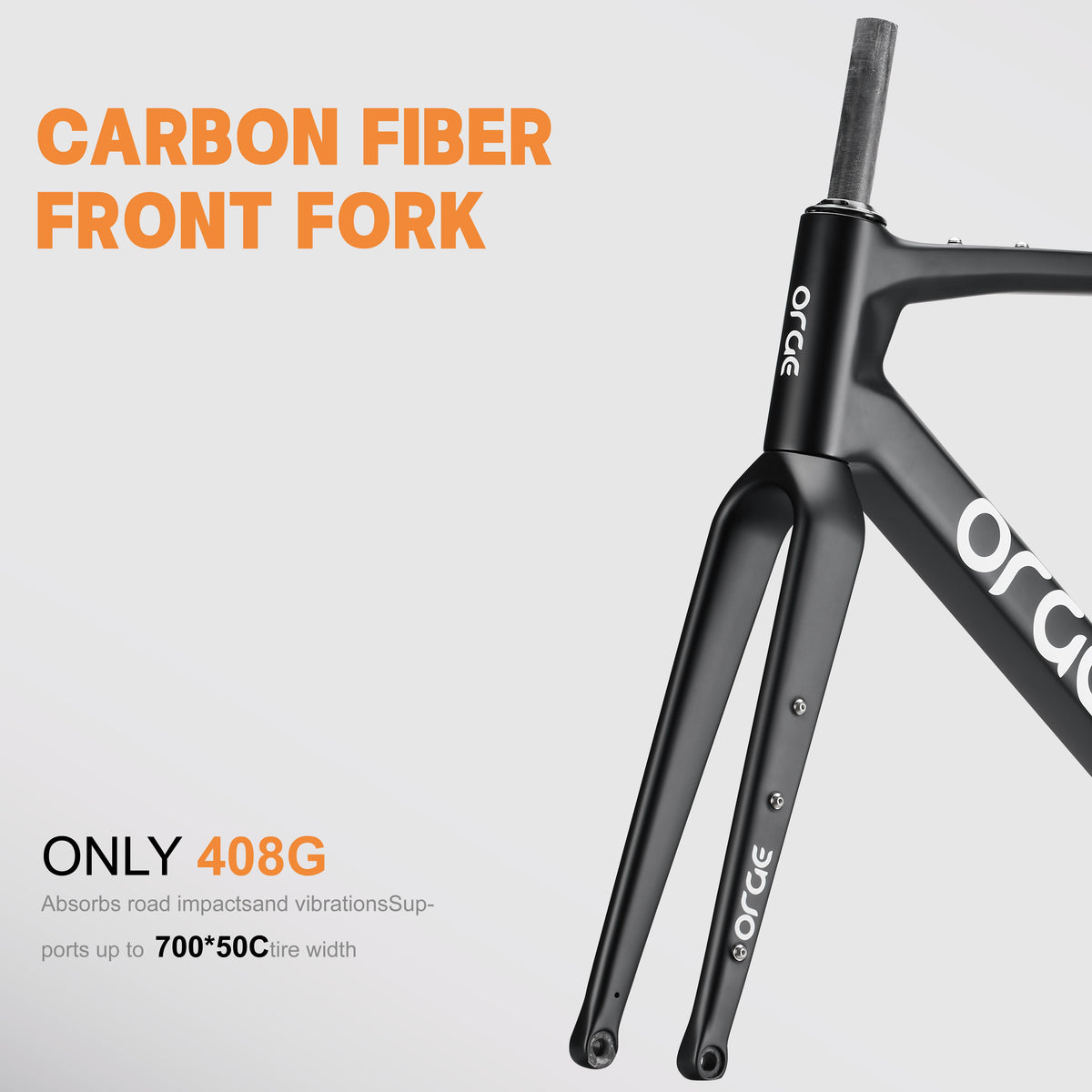 Gravel Bicycle Frame CF-ORGE-002