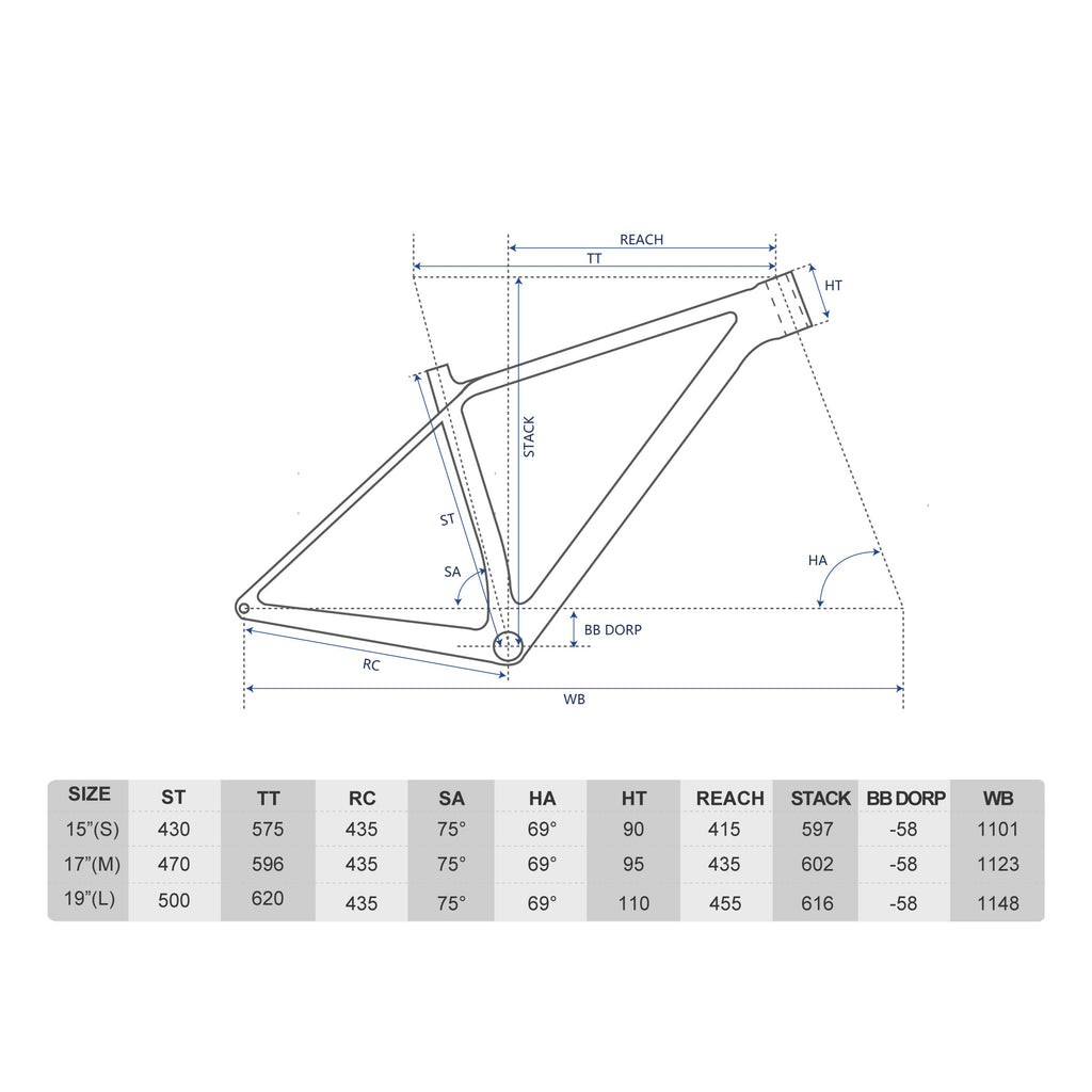 MTB frame CF010