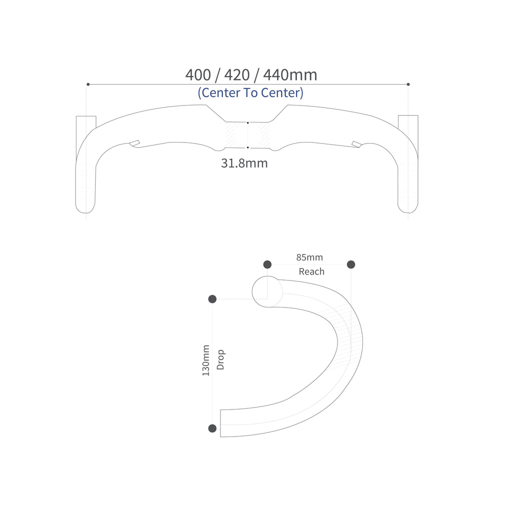 RC-HB-002 Road Handlebar