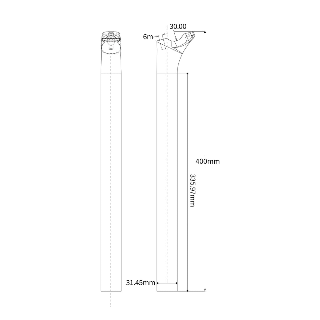 RC-SP-013-5 Bicycle Seatpost