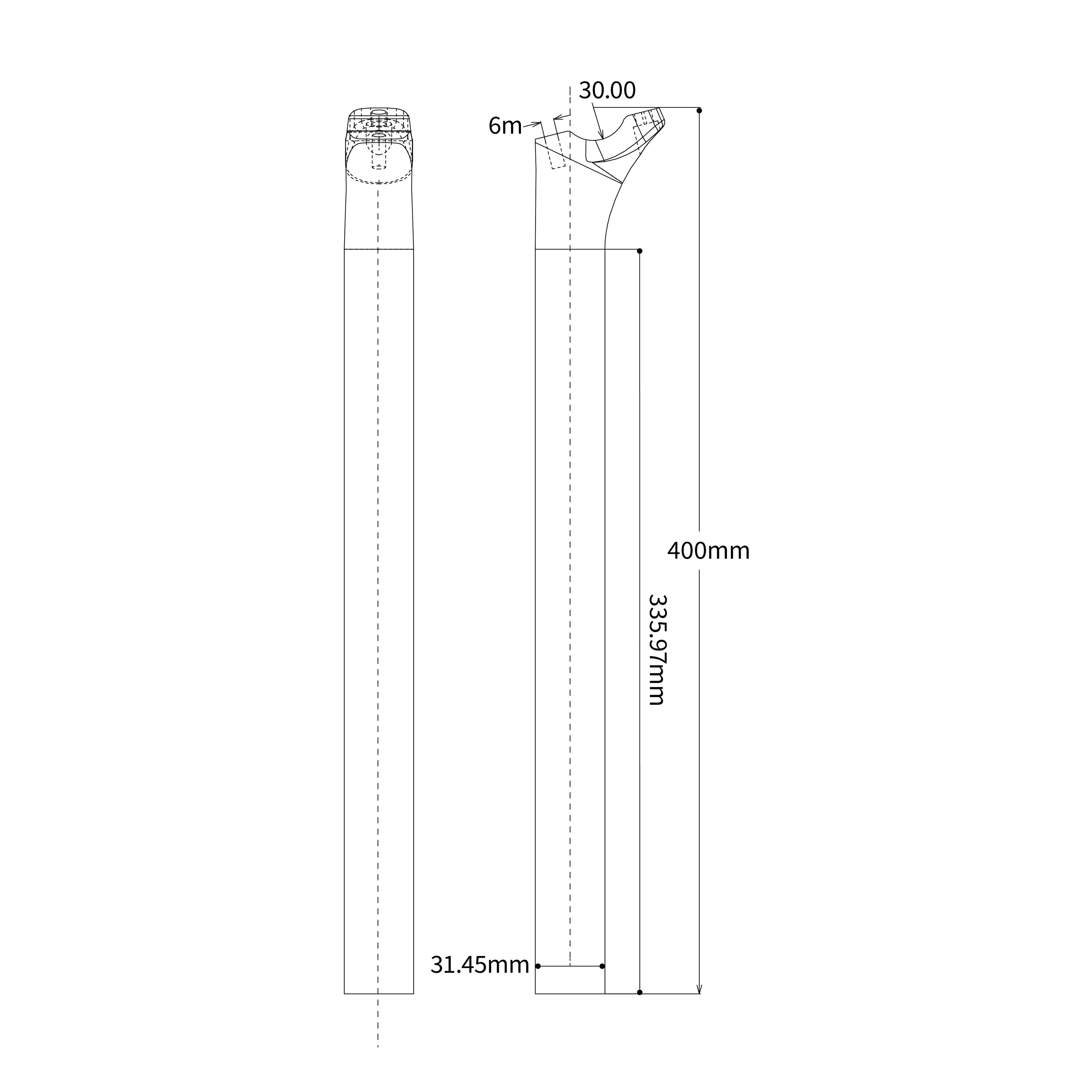 RC-SP-013-5 Bicycle Seatpost