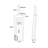 MTB Fork RC-TD-FK-011