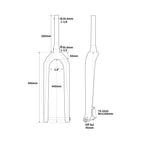 RC-TD-FK-MF003 MTB Fork