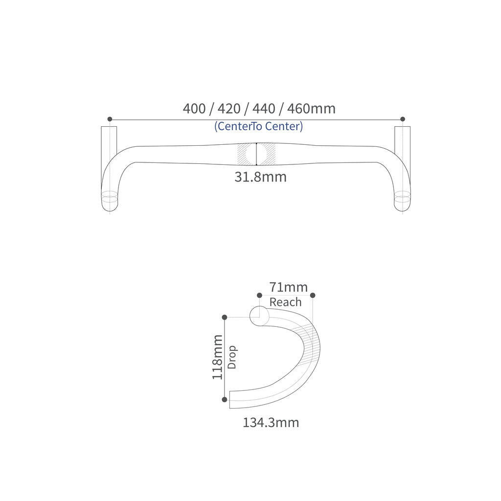 RC-WB-010 Road Handlebar