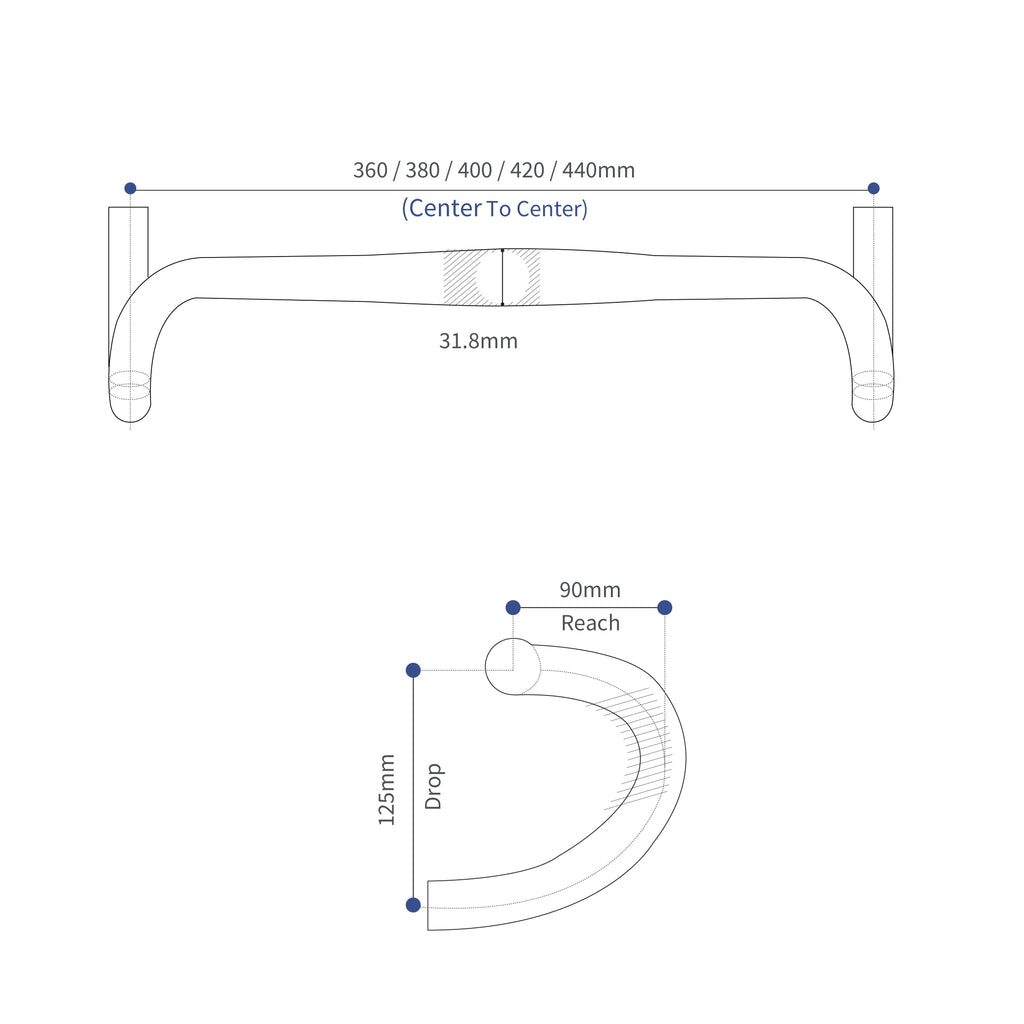 RC-WB-011 Road Handlebar
