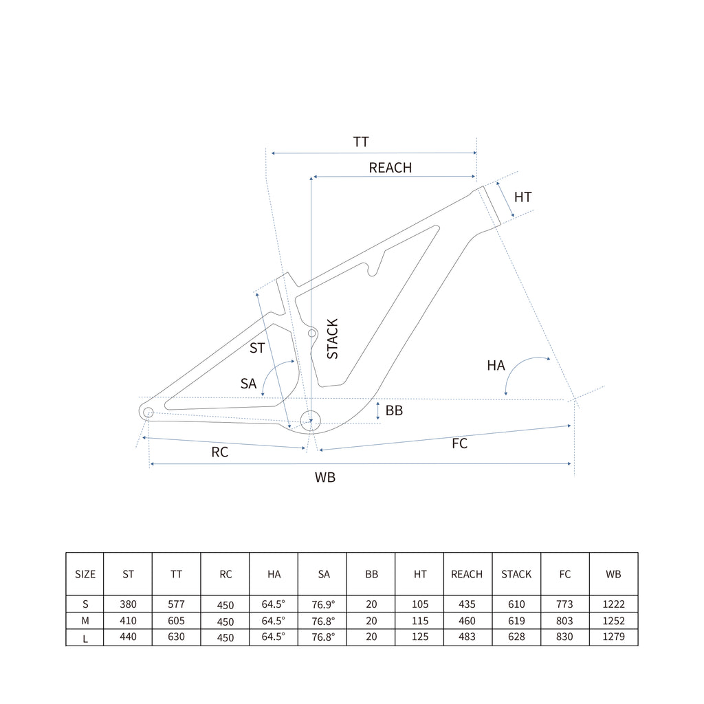 RCHQ-E-01 Electric Mountain Bike Frame