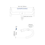 RCHQ-HB-01 Road Handlebar
