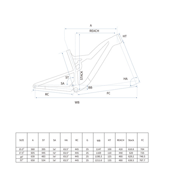MTB Frame RCHQ-M-04