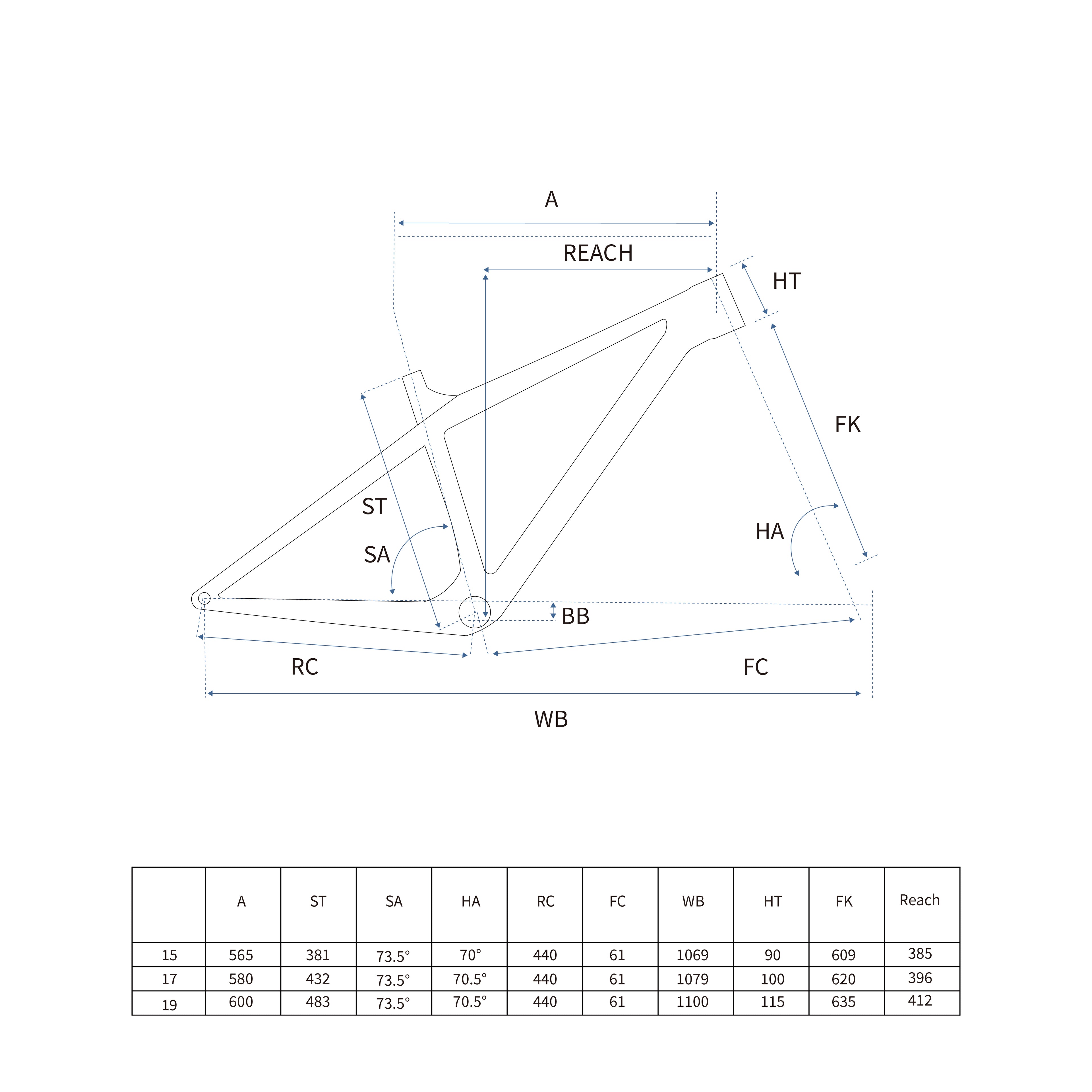 RCHQ-M-07 MTB Frame
