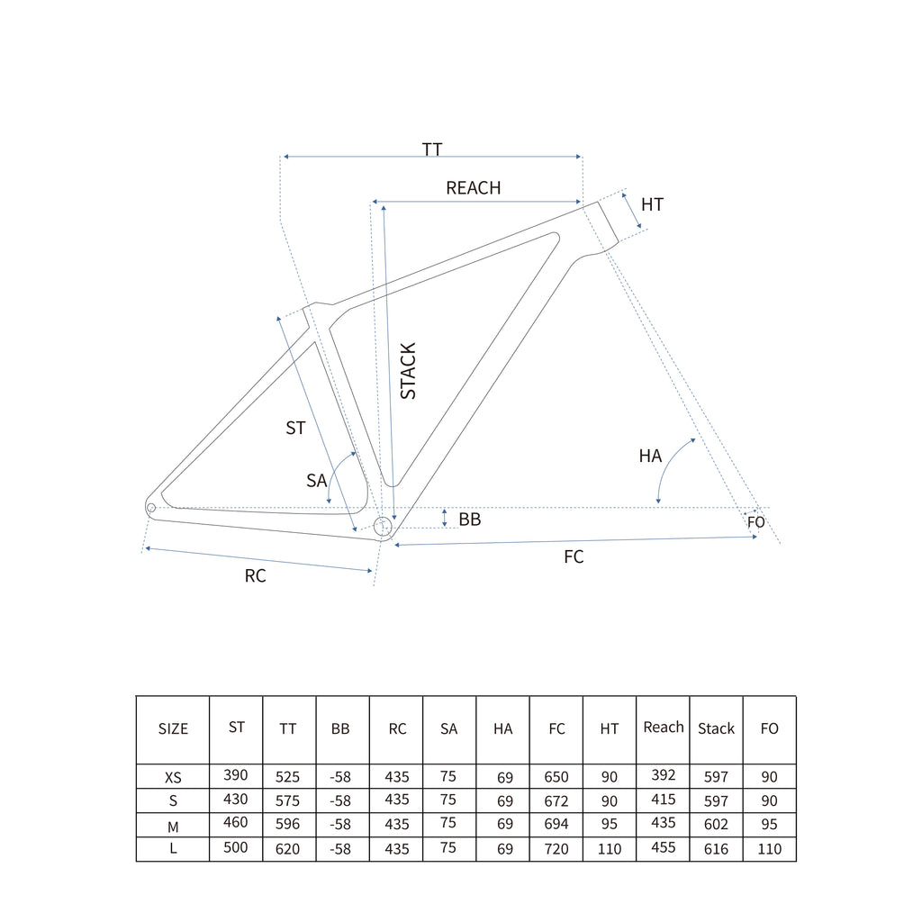 RCHQ-M-10 MTB Frame