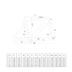 RCHQ-R-01 Road Bicycle Frame