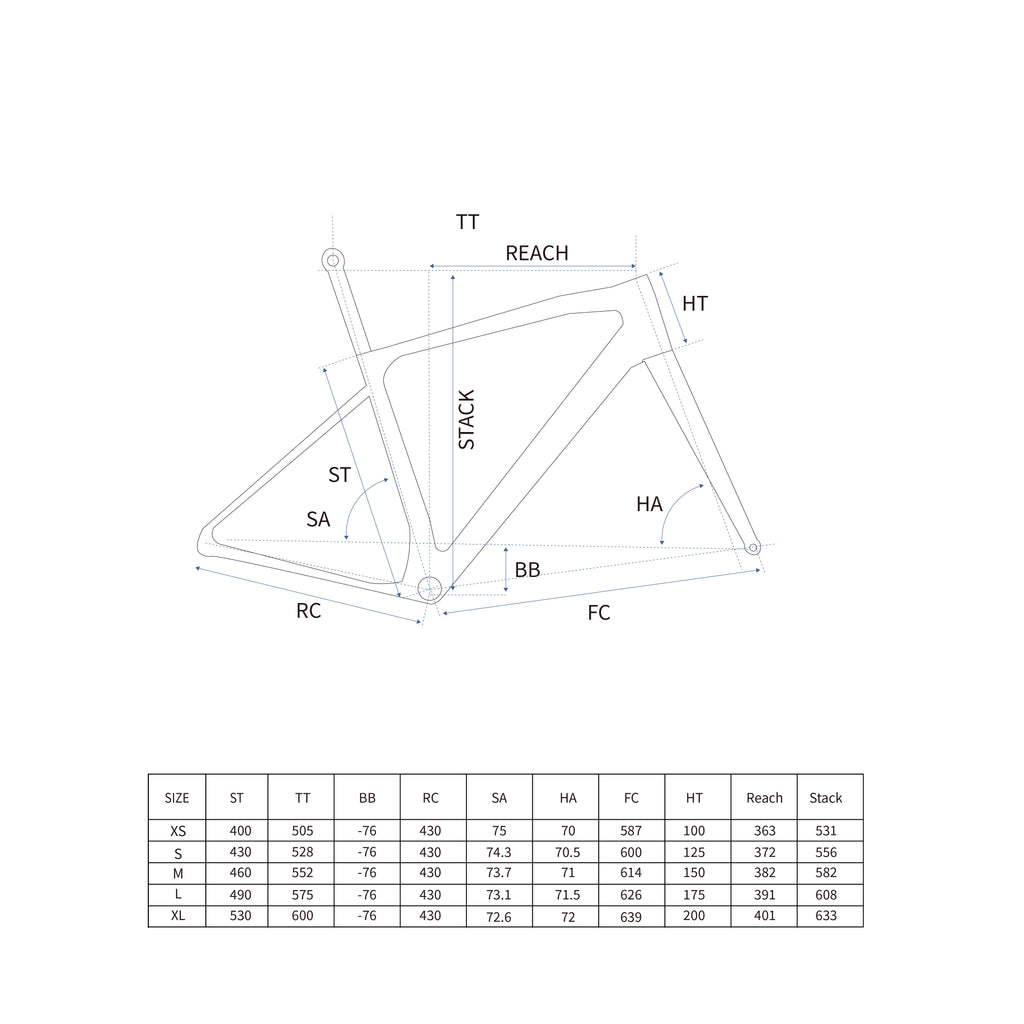 RCHQ-R-04 Road Bicycle Frame