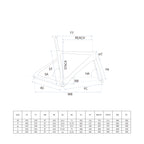 RCHQ-R-09 Road Bicycle Frame