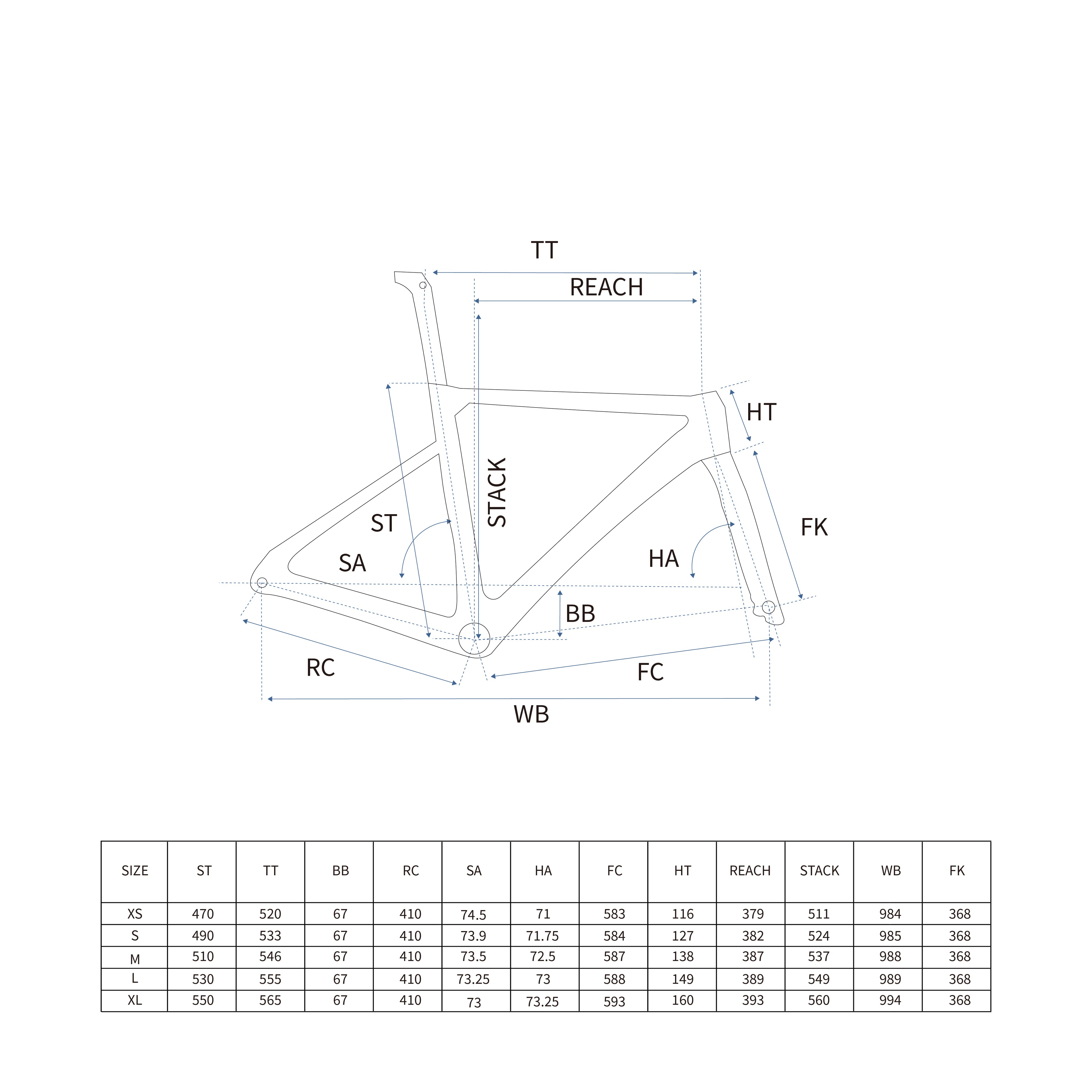 RCHQ-R-09 Road Bicycle Frame