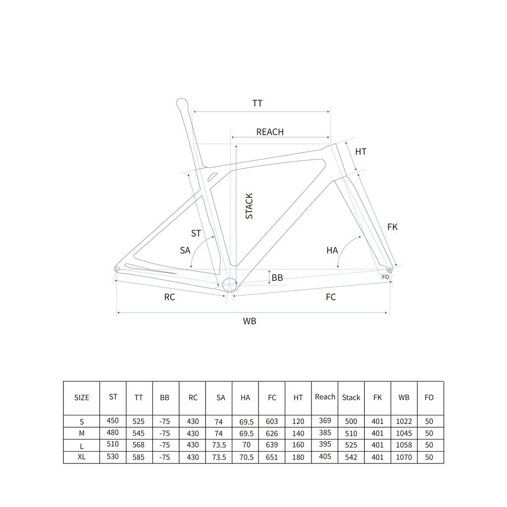 RCHQ-R-12 Gravel Bicycle Frame