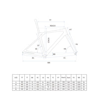 Gravel Bicycle Frame RCHQ-R-12