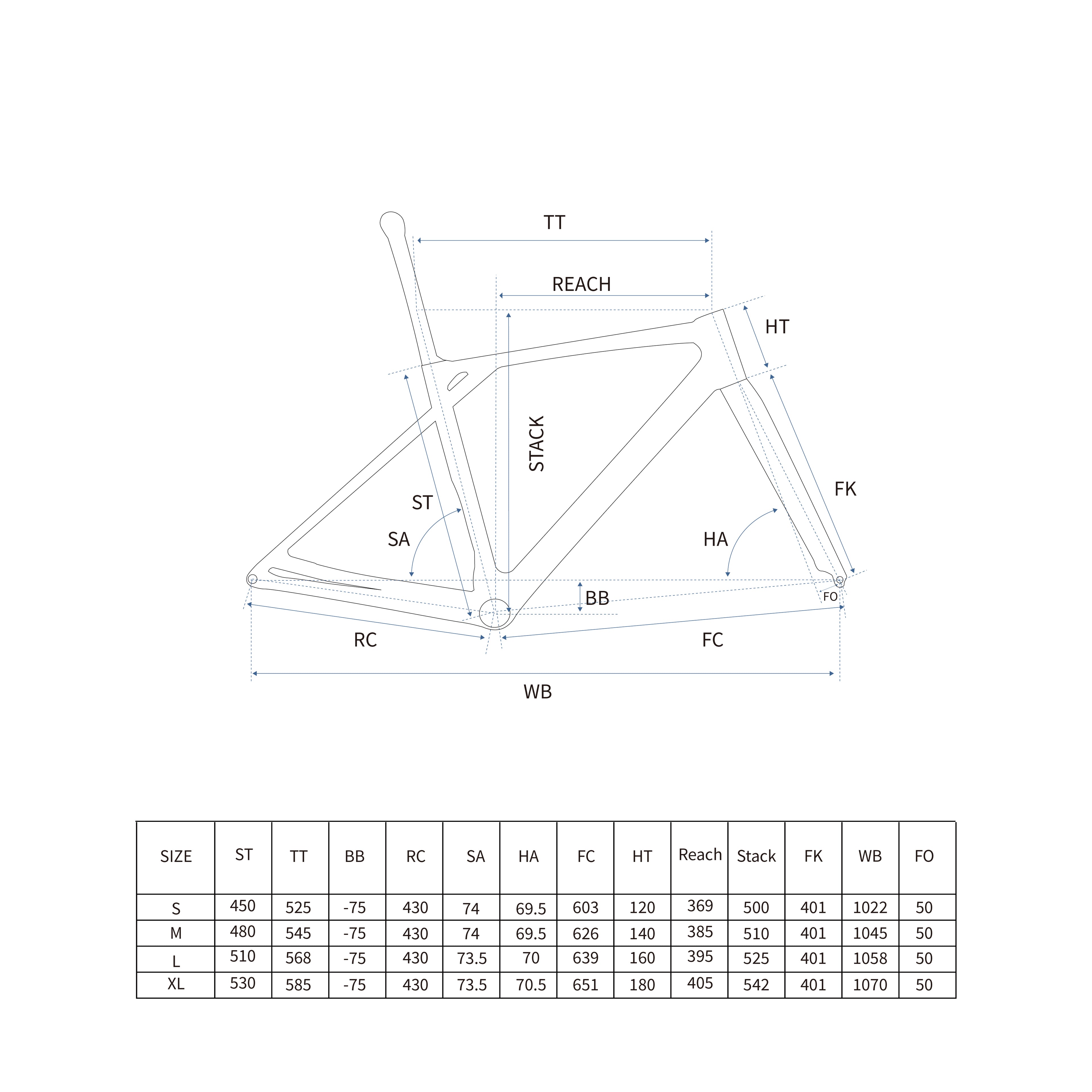 RCHQ-R-12 Gravel Bicycle Frame