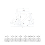 RCHQ-R-14 Time Trial Bicycle Frame