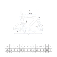Time Trial Bicycle Frame RCHQ-R-14