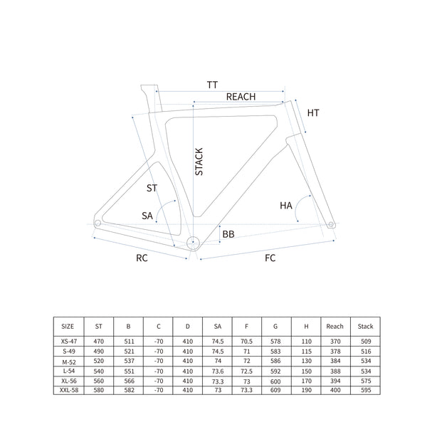 Road Bicycle Frame RCHQ-R-03