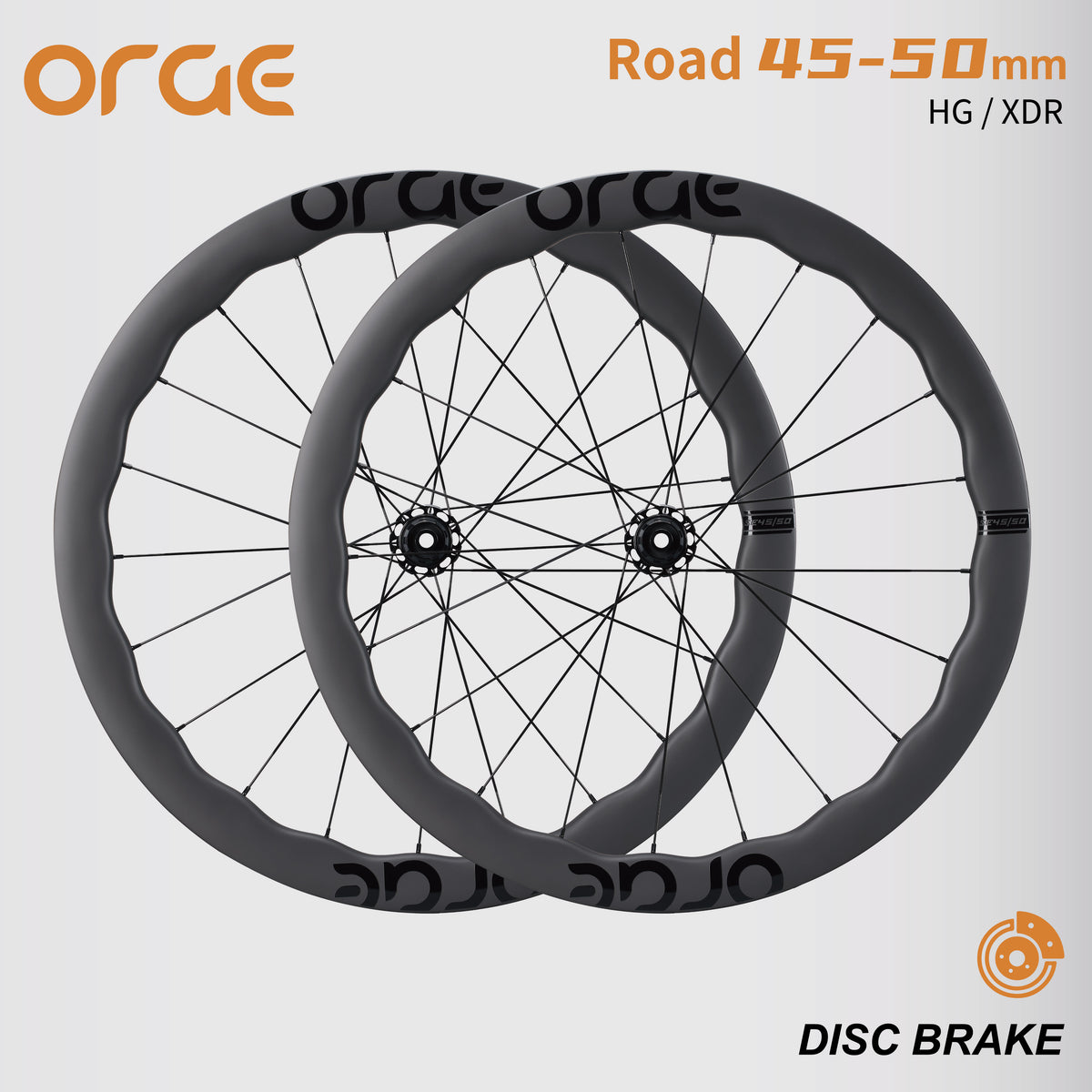 Road Wheelsets RW-ORGE-SE4550-G-21