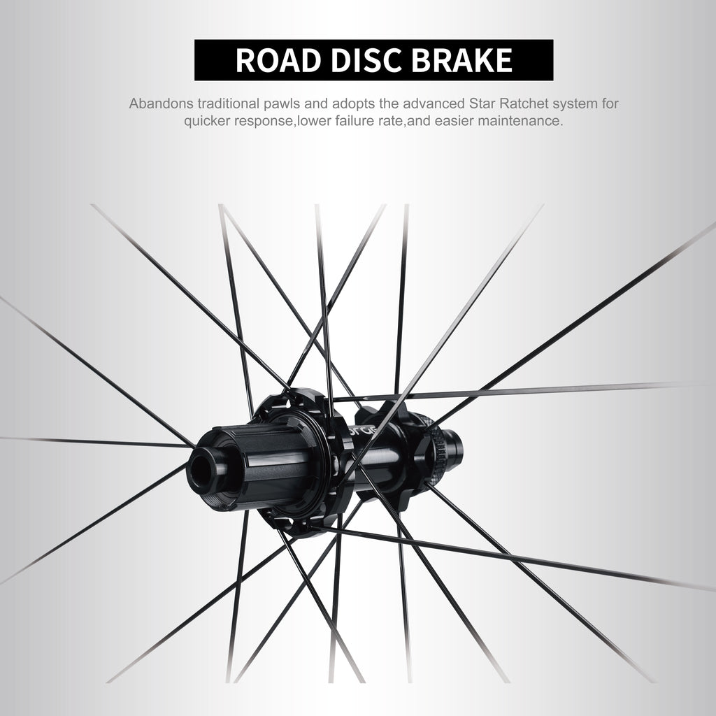 Road wheelsets RW-ORGE-SE4550-G-24