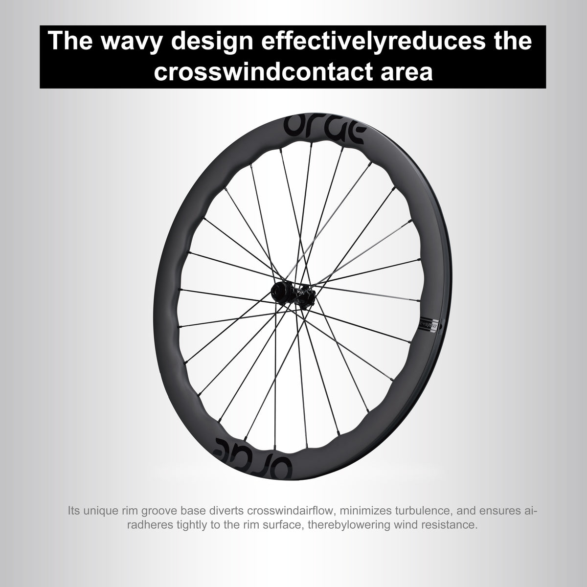 Road wheelsets RW-ORGE-SE4550-G-24