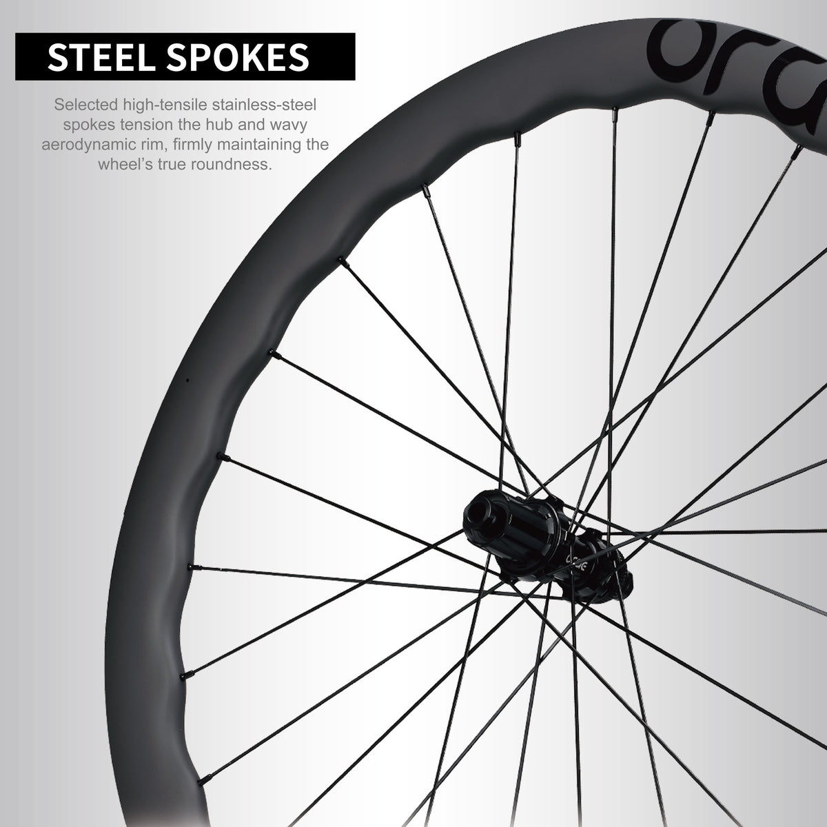 Road wheelsets RW-ORGE-SE4550-G-24