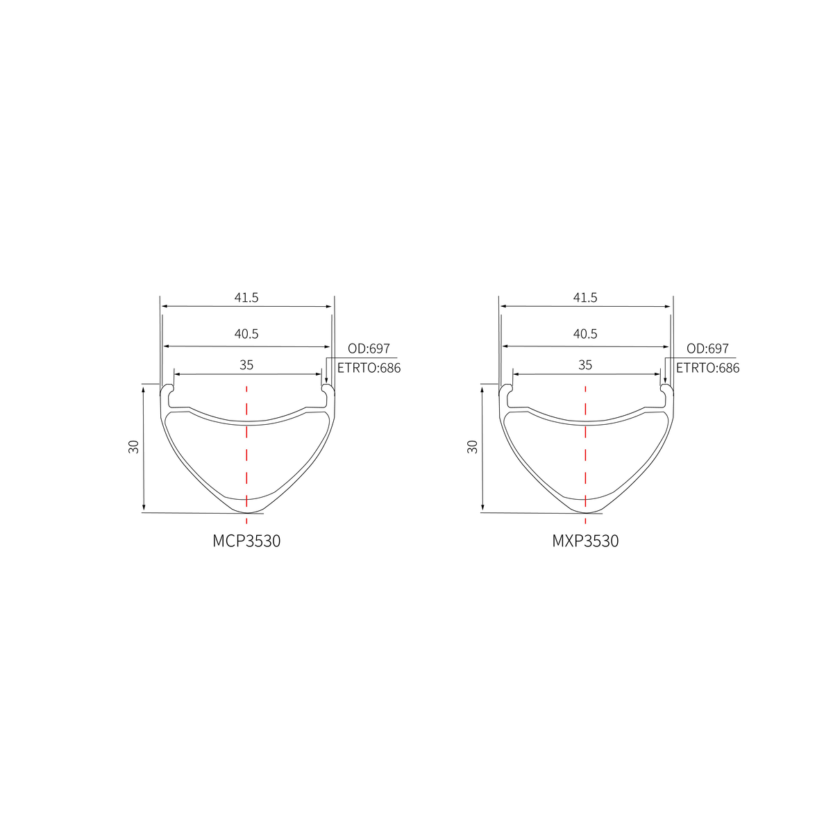 MTB wheelsets 32er-steel spokes
