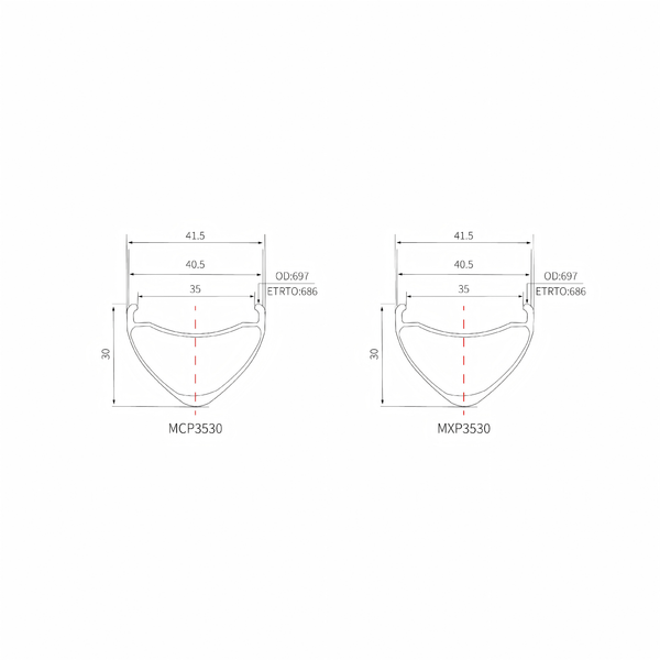 MTB Wheelsets 32er-Carbon Spokes