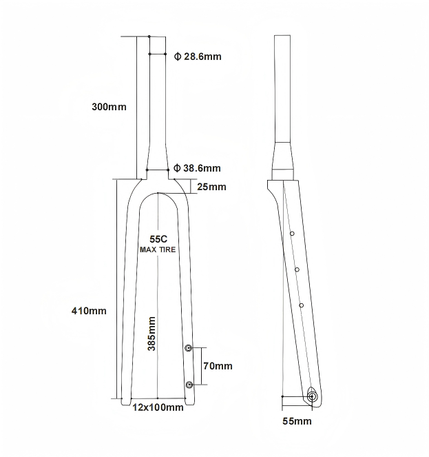 Gravel Fork FK020